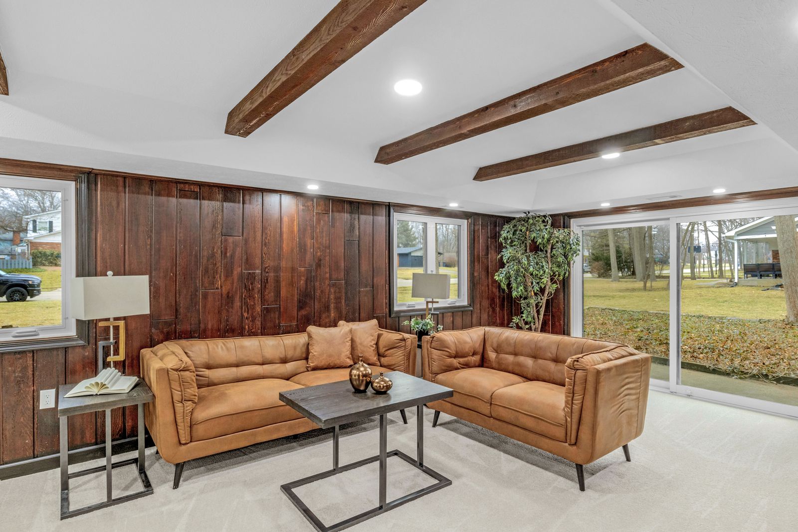 Wood-Beam Living — Indianapolis real estate media by Indy Flycam